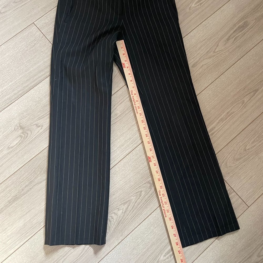 Brooks Brothers Vitale Barberis Canonico Italy Wool Dress Pants Women 2P Black - Picture 8 of 13